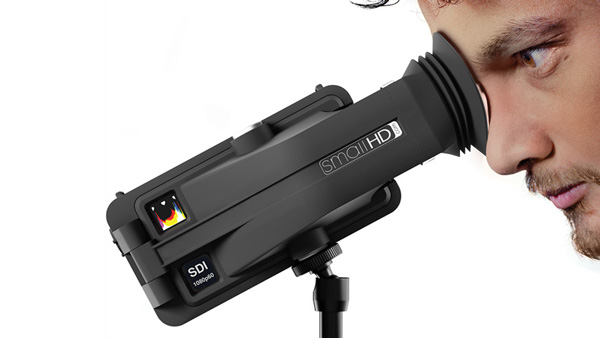 5インチモニターに取り付けるビューファインダー SmallHD